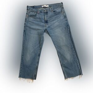 LEVI’S STRAUSS SIGNATURE 561 Relaxed Size‎ 34-Cut Off Jeans